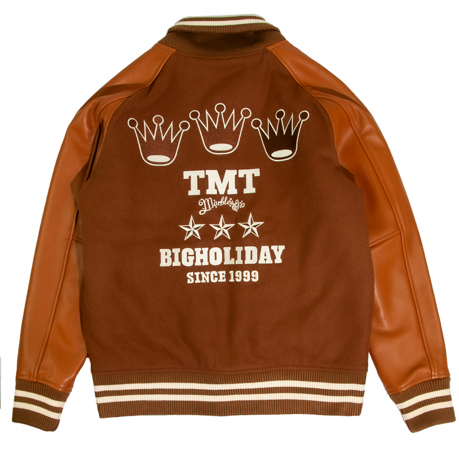 TMT × Marbles Varsity Jacket / TJK-F23MB02