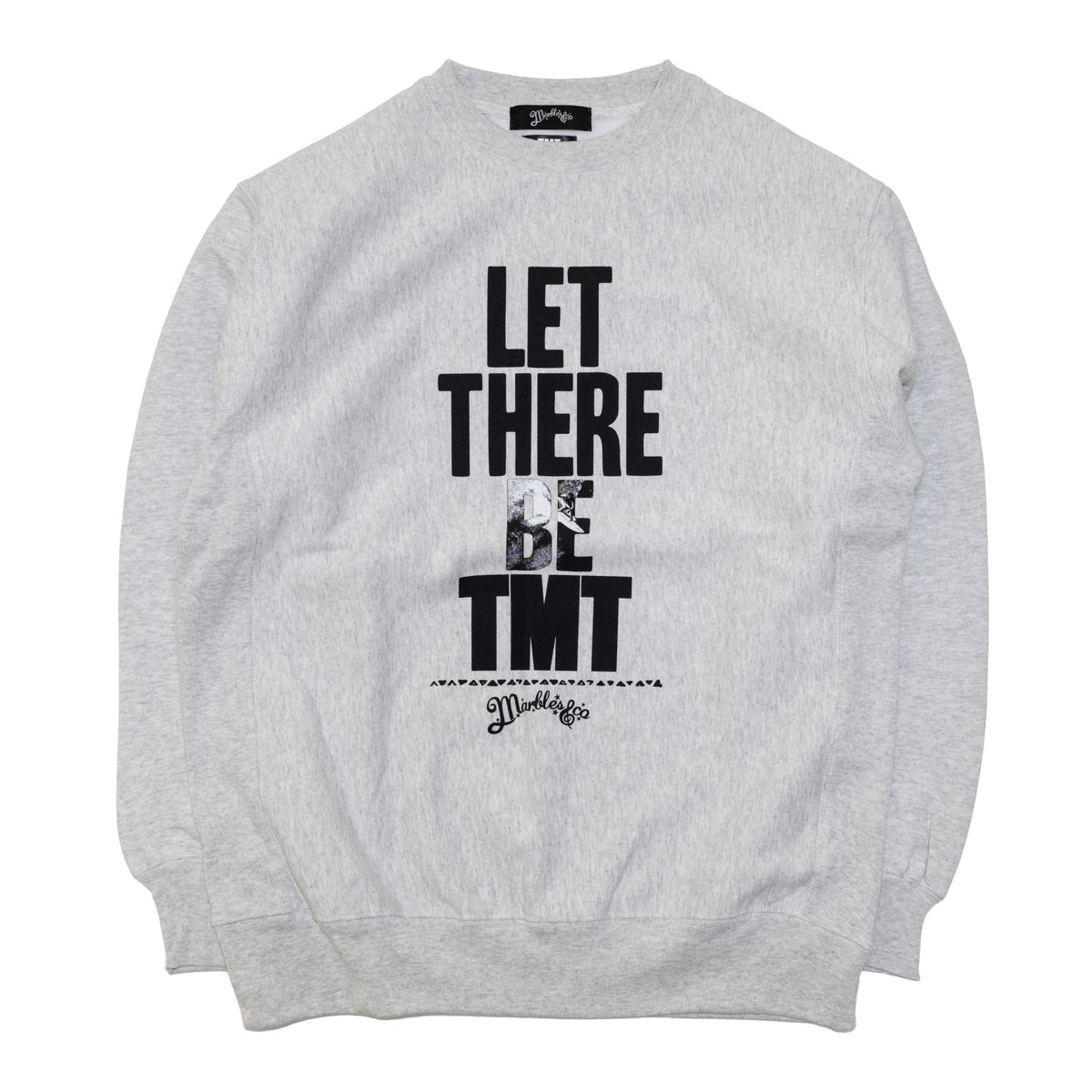 TMT × Marbles HEAVY CREW NECK SWEAT (LET THERE BE TMT) / TSW-S24MB03 –  Marbles オフィシャルオンラインストア