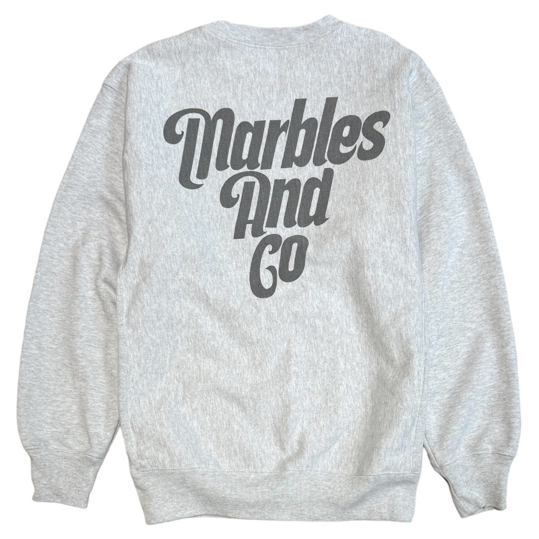 HEAVY CREW NECK SWEAT (Marbles&Co) / MSW-S2401