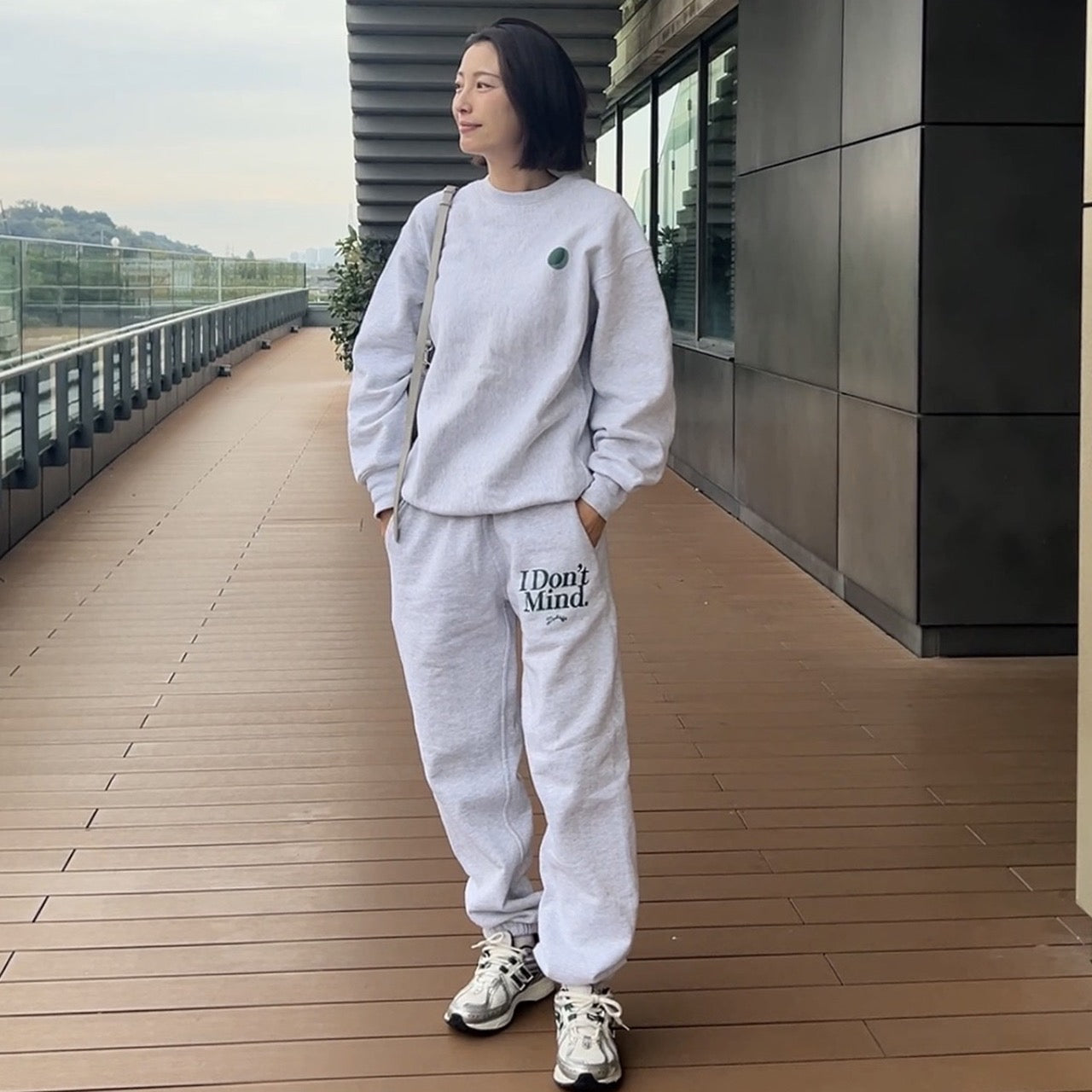 YUKINA × Marbles CREW NECK SWEAT(I Don't Mind) / F25MB-SWYK02