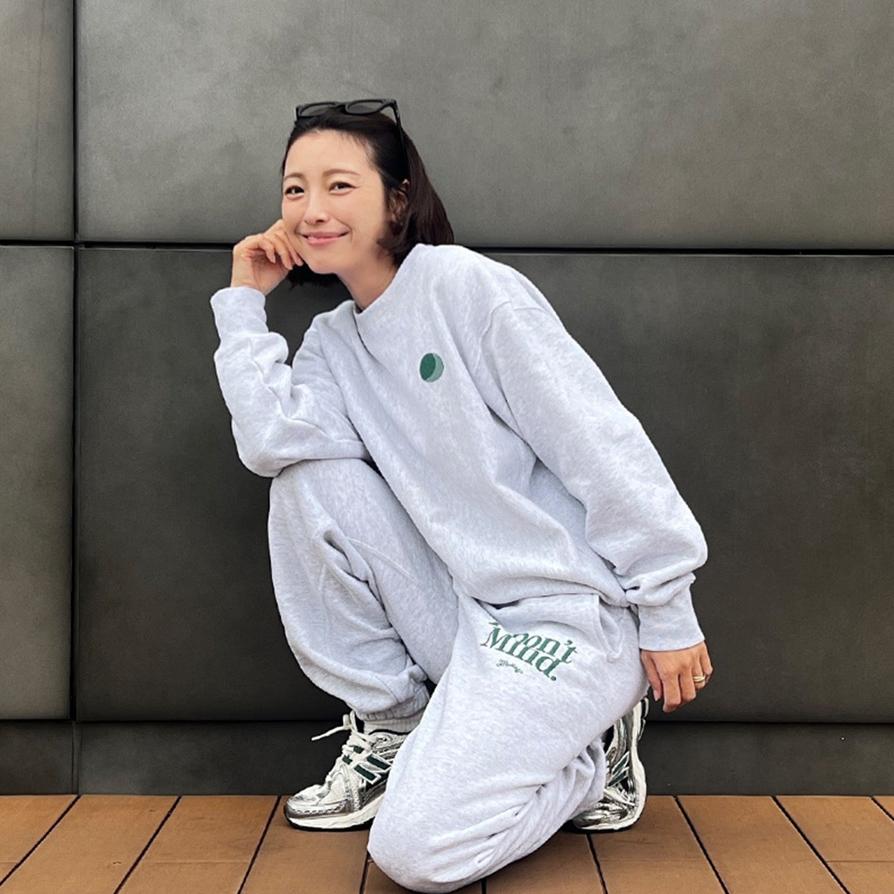 YUKINA × Marbles CREW NECK SWEAT(I Don't Mind) / F25MB-SWYK02