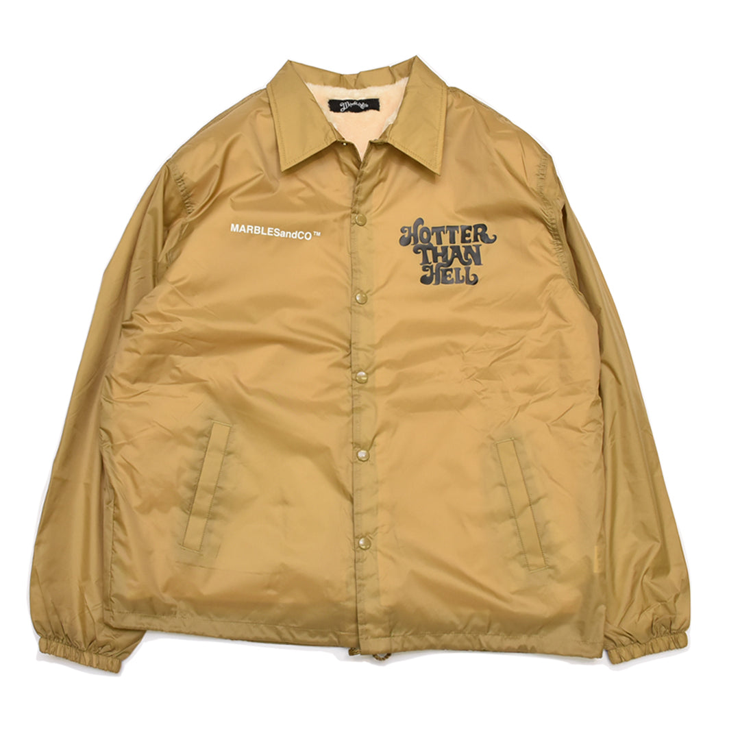 COACH JKT(HOTTER THAN HELL) / MJK-A2106 / DARK GREEN – Marbles