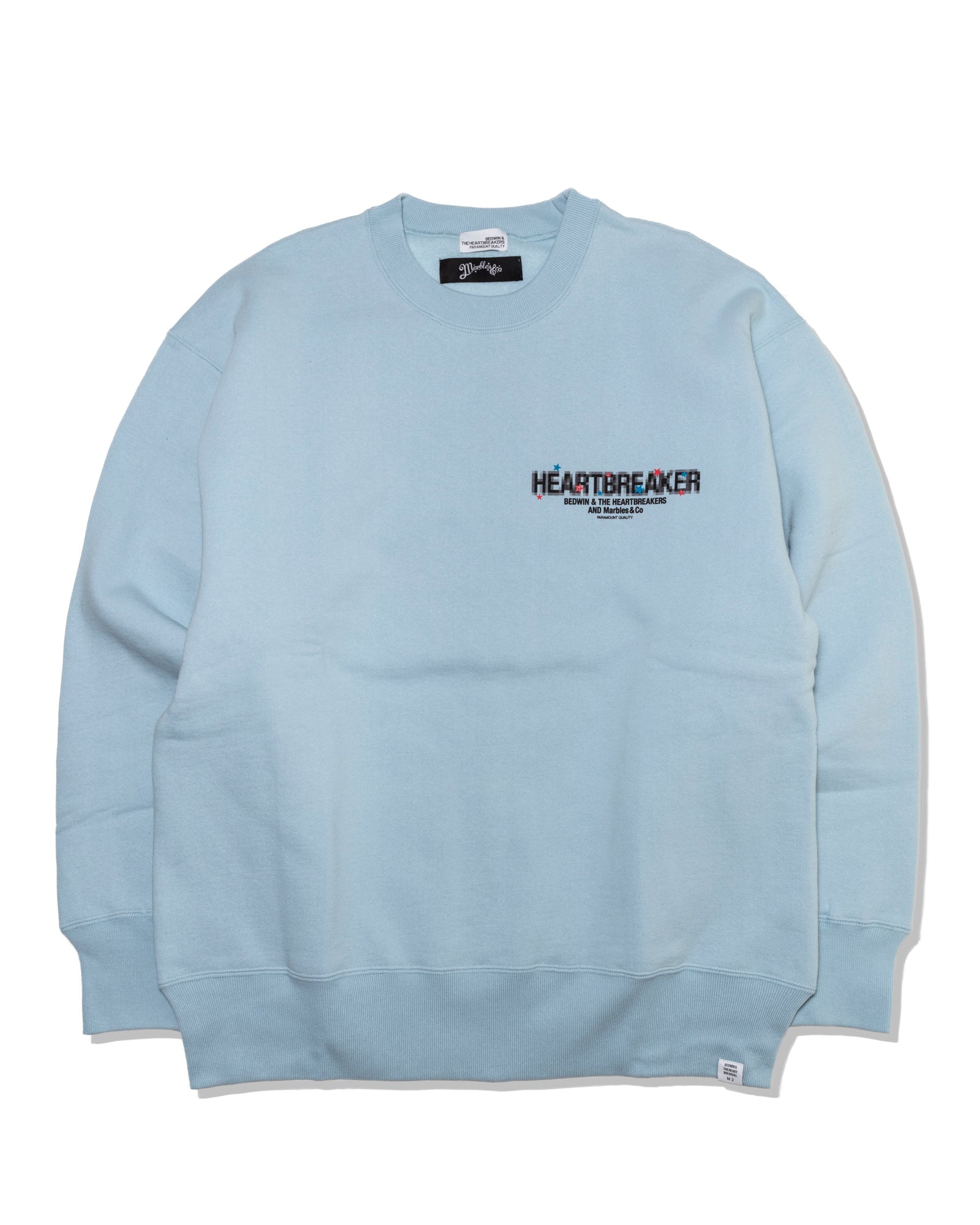 BEDWIN & THE HEARTBREAKERS×Marbles CREW NECK SWEAT(HEARTBREAKER) / MSW –  Marbles オフィシャルオンラインストア