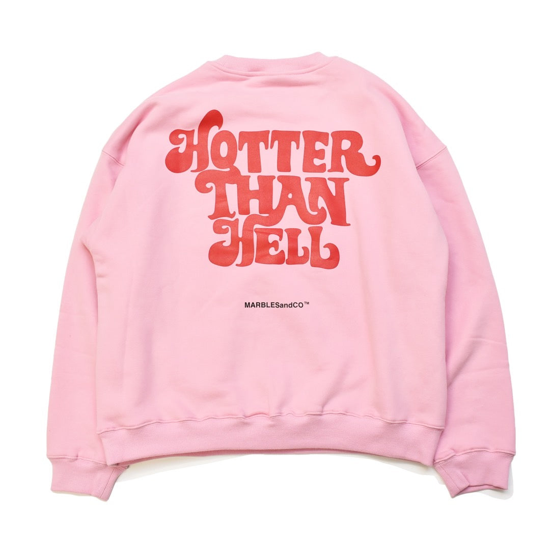 16oz Big Silhouette CREW NECK SWEAT (HOTTER THAN HELL) / MHP ...