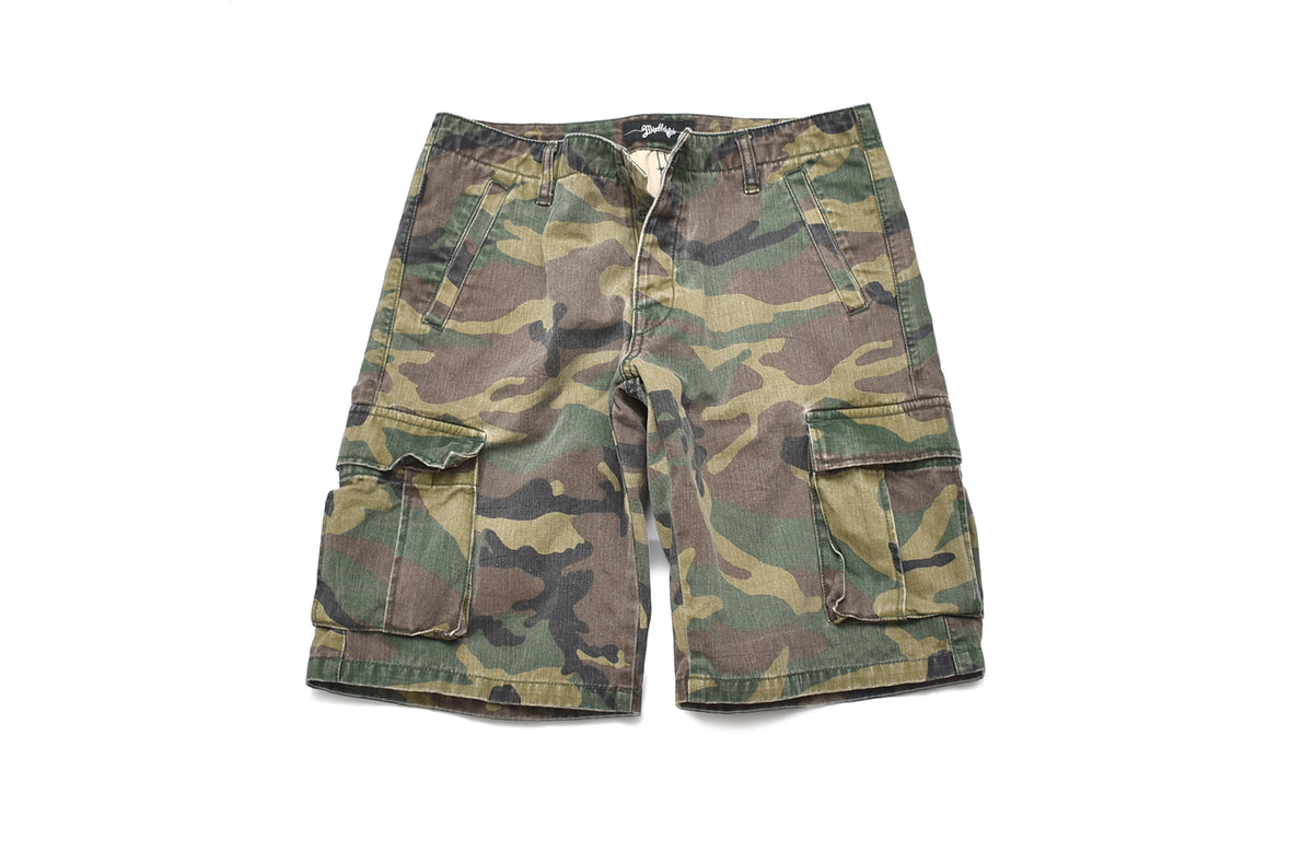 VINTAGE CAMOUFLAGE CARGO SHORTS 受注販売のお知らせ