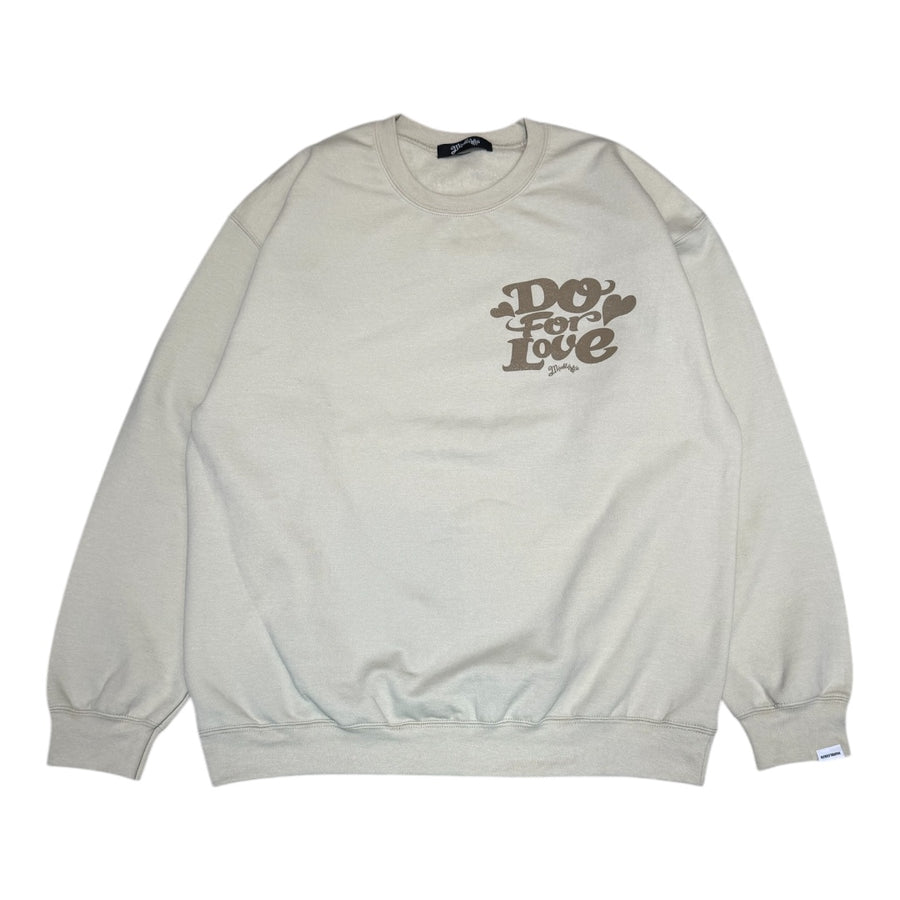 YUKINA × Marbles 8oz CREWNECK SWEAT (Do For Love) / S25MB-SWYK01