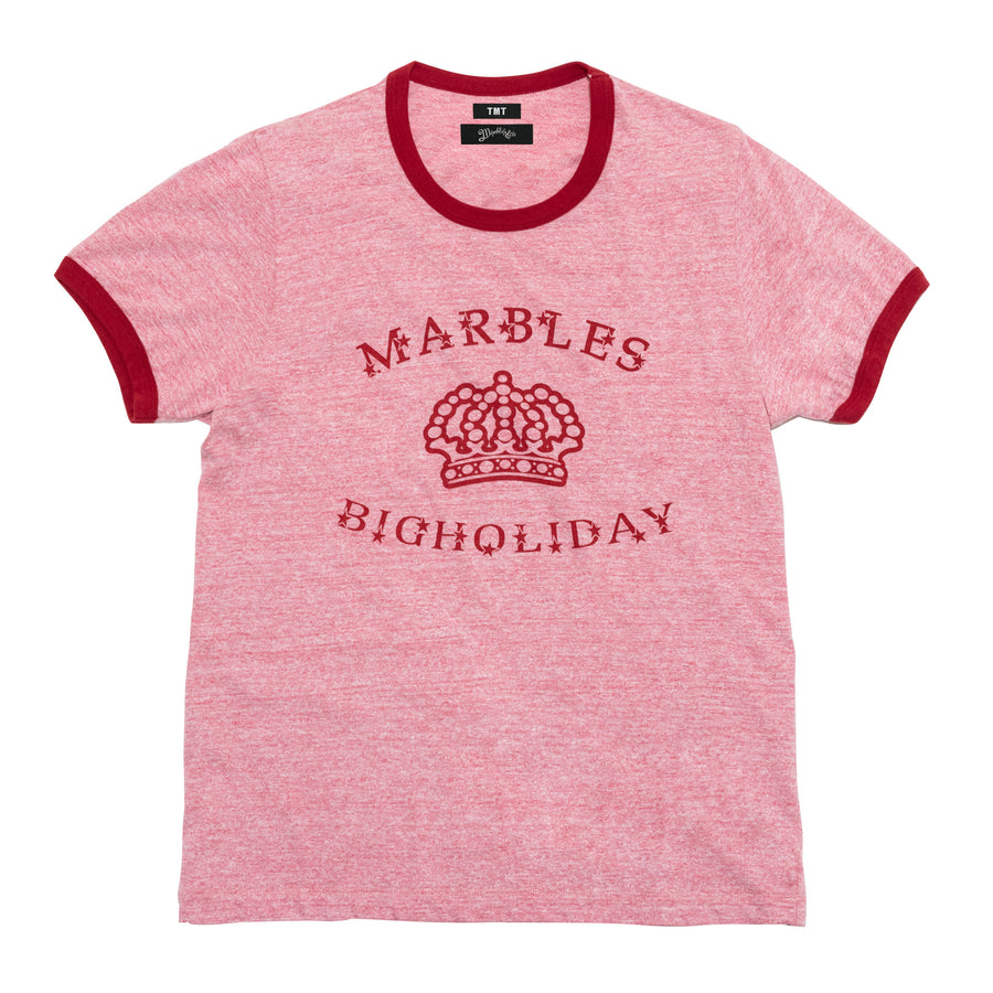 TMT × Marbles S/S RINGER T-SHIRTS(MARBLES BIGHOLIDAY) / TCS-S23MB03