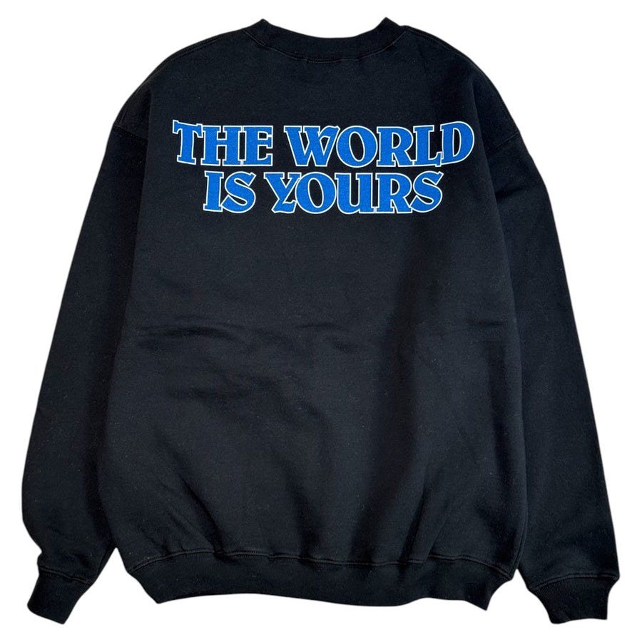 SCREEN STARS×Marbles 9oz  CREWNECK SWEAT (WORLD IS YOURS) / MSW-F2402