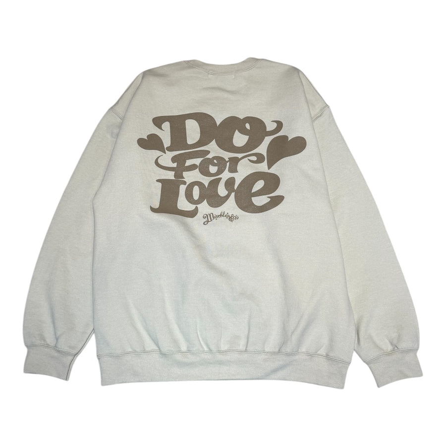 YUKINA × Marbles 8oz CREWNECK SWEAT (Do For Love) / S25MB-SWYK01