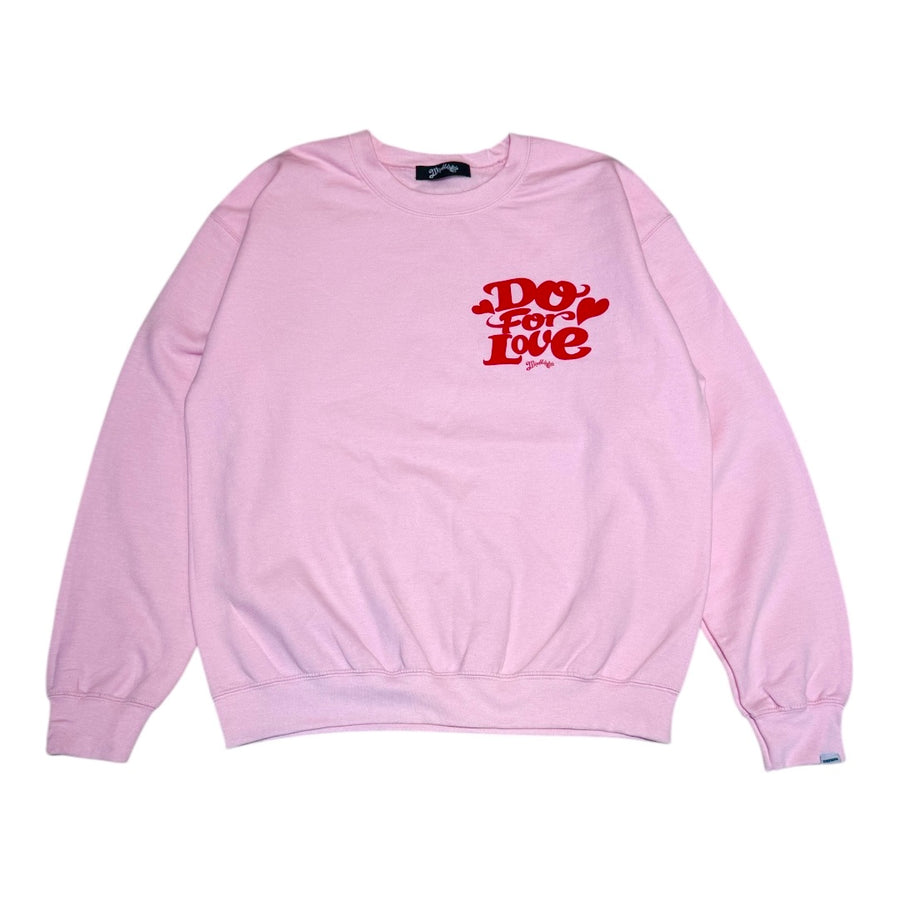 YUKINA × Marbles 8oz CREWNECK SWEAT (Do For Love) / S25MB-SWYK01