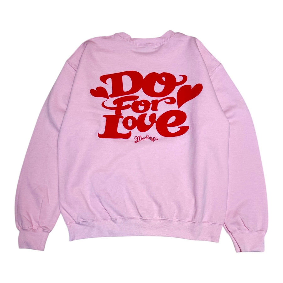 YUKINA × Marbles 8oz CREWNECK SWEAT (Do For Love) / S25MB-SWYK01