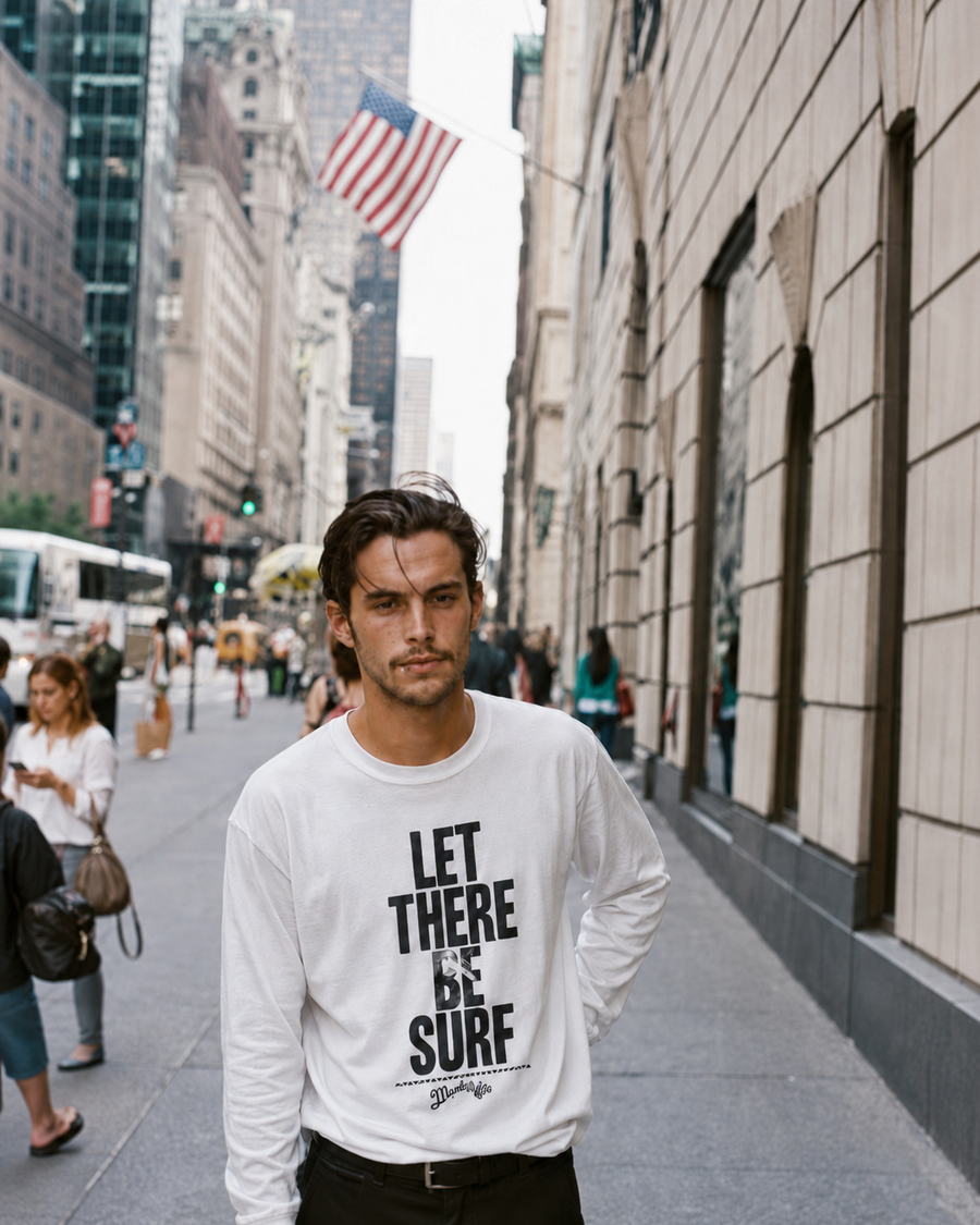 7oz ORIGINAL L/S TEE (LET THERE BE SURF) – Marbles&Co