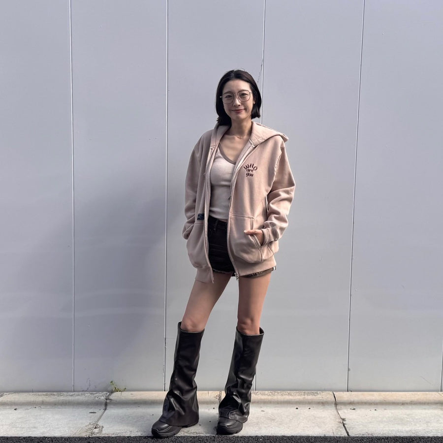 YUKINA × Marbles ZIP UP SWEAT PARKA（WHO ARE YOU) / F25MB-SWYK01