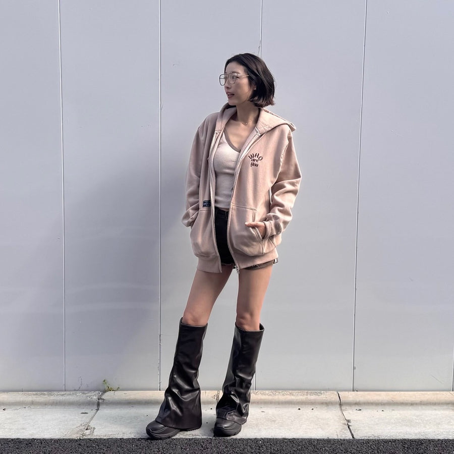 YUKINA × Marbles ZIP UP SWEAT PARKA（WHO ARE YOU) / F25MB-SWYK01