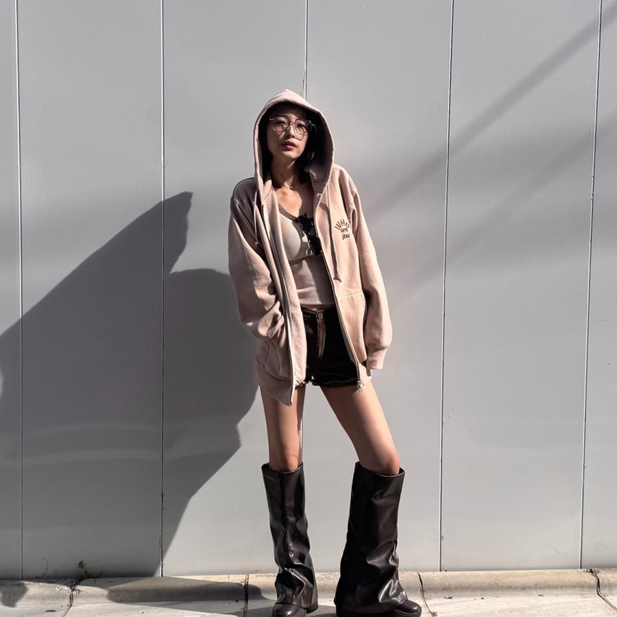 YUKINA × Marbles ZIP UP SWEAT PARKA（WHO ARE YOU) / F25MB-SWYK01