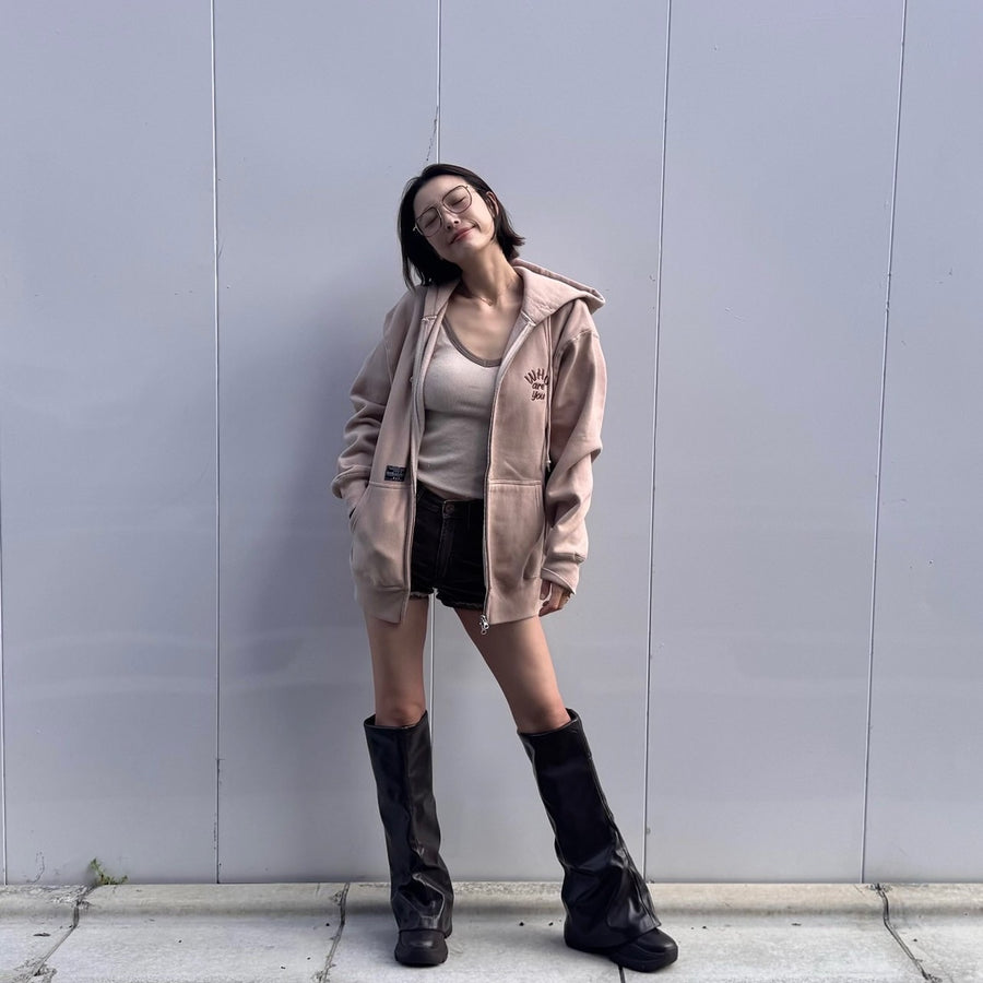 YUKINA × Marbles ZIP UP SWEAT PARKA（WHO ARE YOU) / F25MB-SWYK01