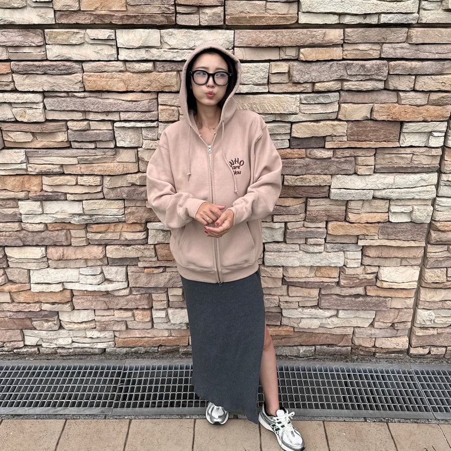 YUKINA × Marbles ZIP UP SWEAT PARKA（WHO ARE YOU) / F25MB-SWYK01