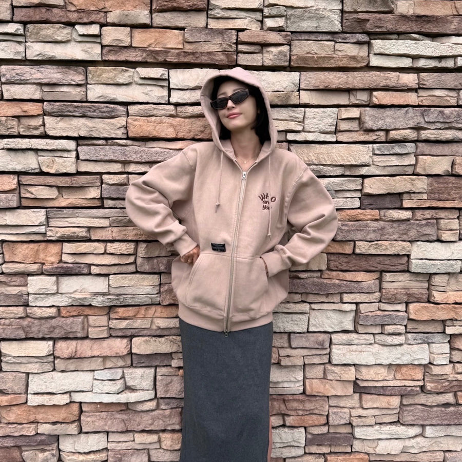 YUKINA × Marbles ZIP UP SWEAT PARKA（WHO ARE YOU) / F25MB-SWYK01