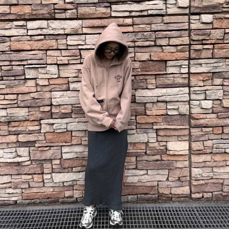 YUKINA × Marbles ZIP UP SWEAT PARKA（WHO ARE YOU) / F25MB-SWYK01