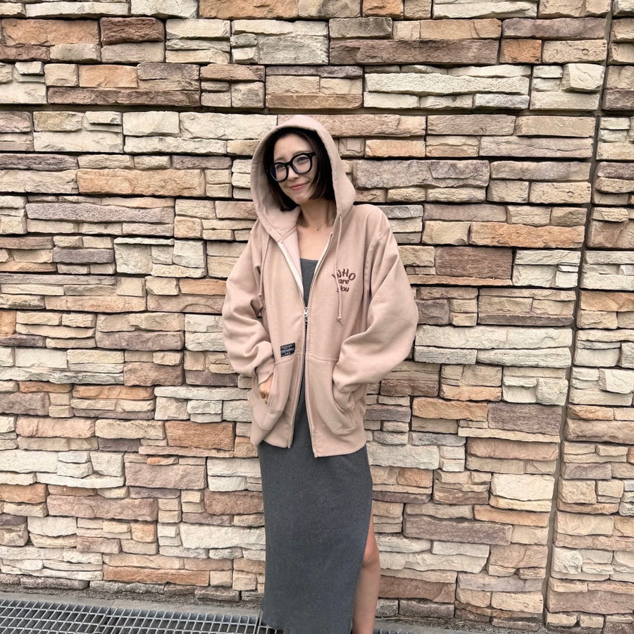 YUKINA × Marbles ZIP UP SWEAT PARKA（WHO ARE YOU) / F25MB-SWYK01