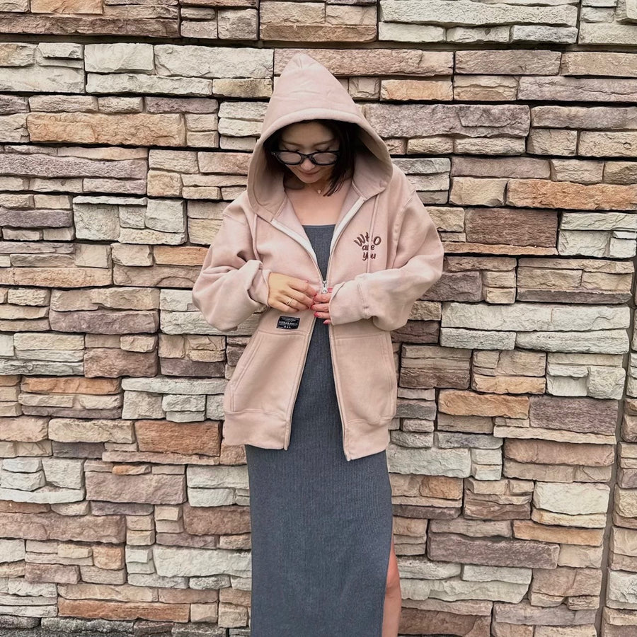 YUKINA × Marbles ZIP UP SWEAT PARKA（WHO ARE YOU) / F25MB-SWYK01