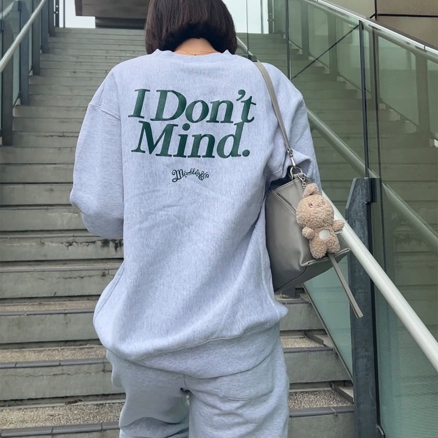 YUKINA × Marbles CREW NECK SWEAT(I Don't Mind) / F25MB-SWYK02
