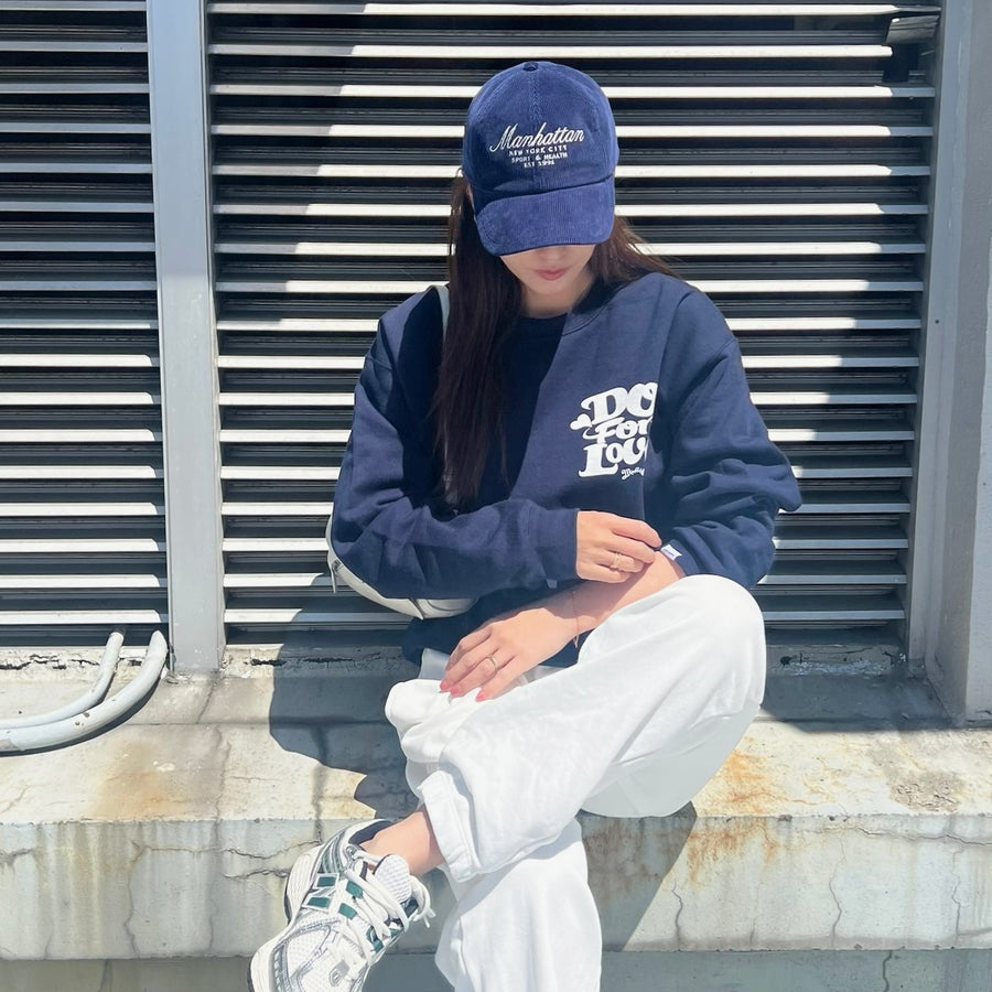 YUKINA × Marbles 8oz CREWNECK SWEAT (Do For Love) / S25MB-SWYK01