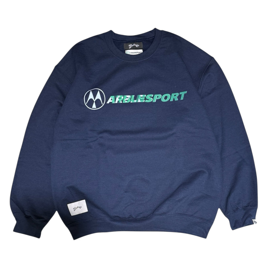 Marbles×TRANSPORT MOTO CREW NECK SWEAT【Marblesport】 – F25MB-SWTP01