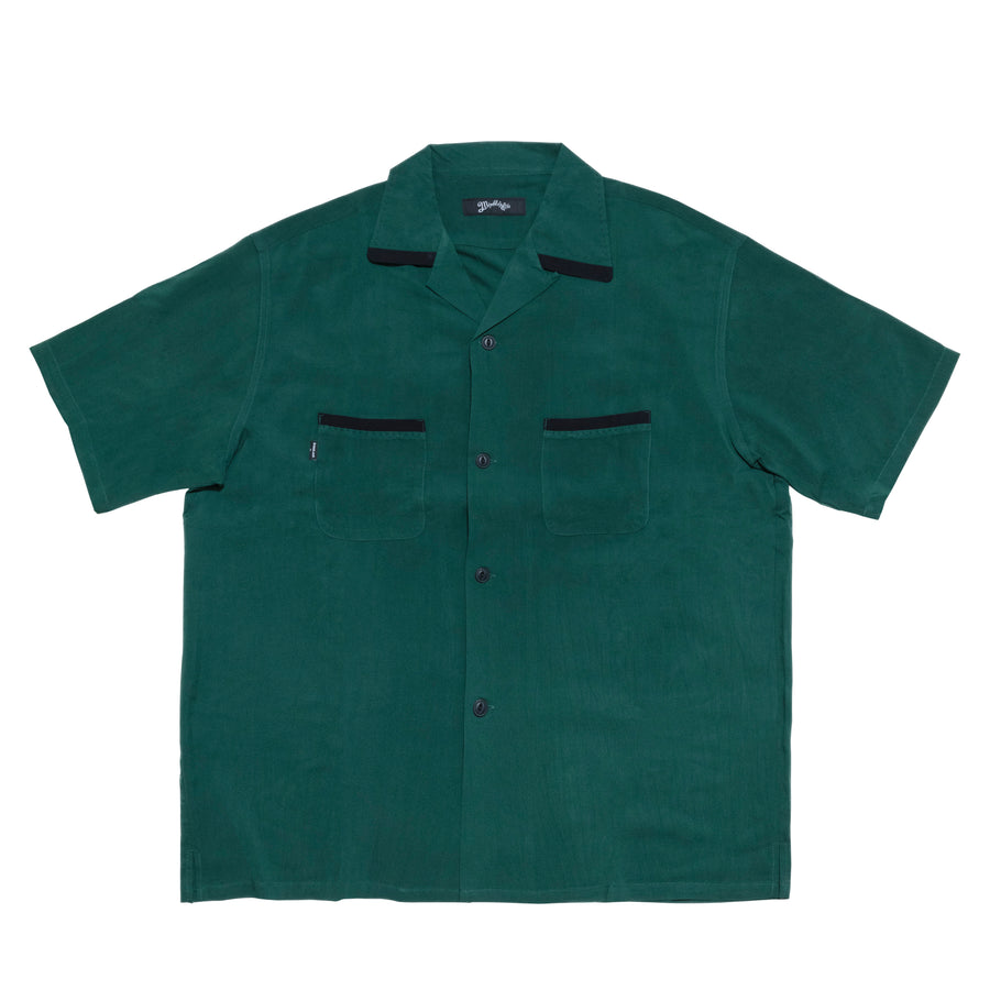 LOOSE BOWLING SHIRT IN RAYON TWILL  / MSH-S23MB01