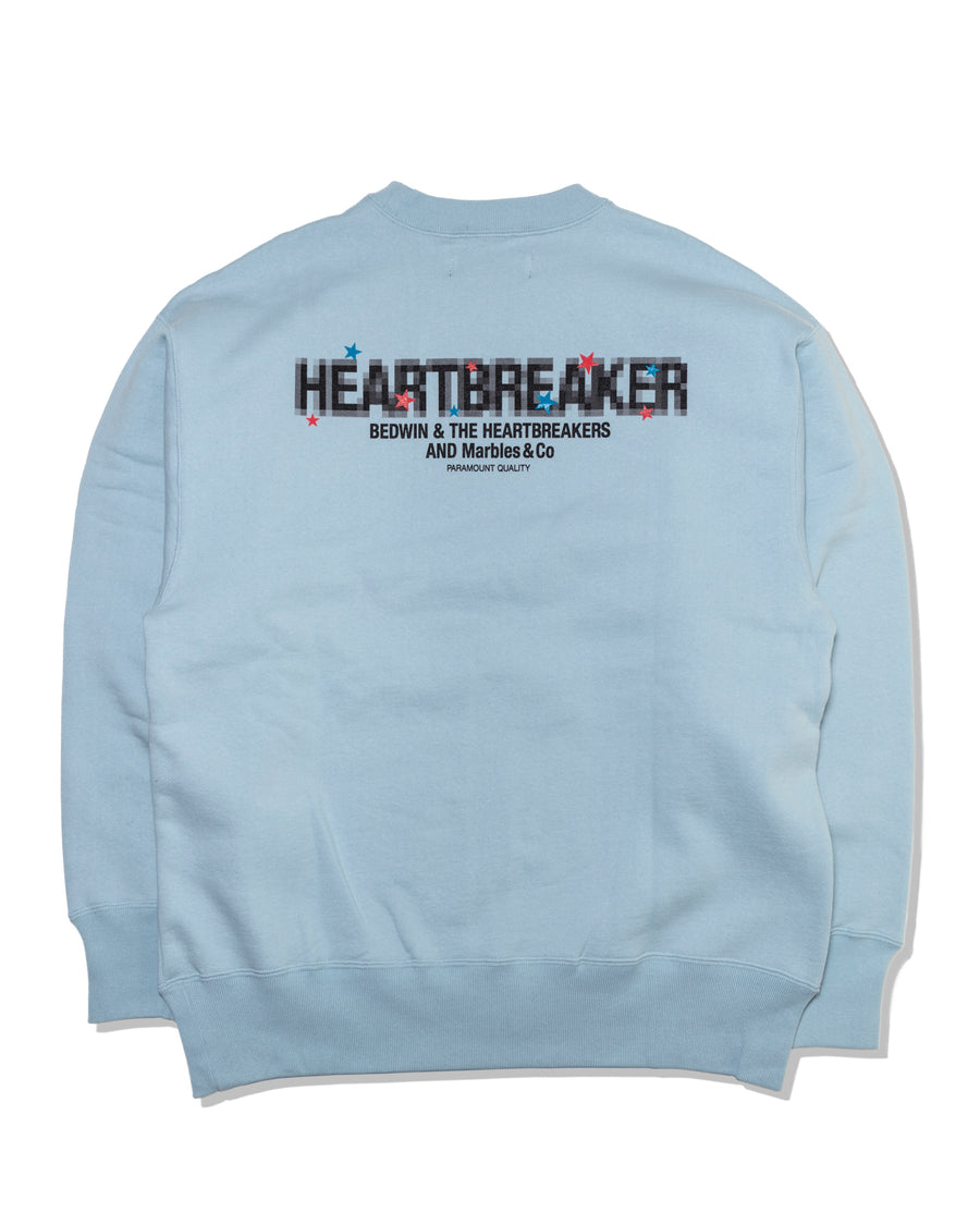 BEDWIN & THE HEARTBREAKERS×Marbles CREW NECK SWEAT(HEARTBREAKER) / MSW-S23BW01