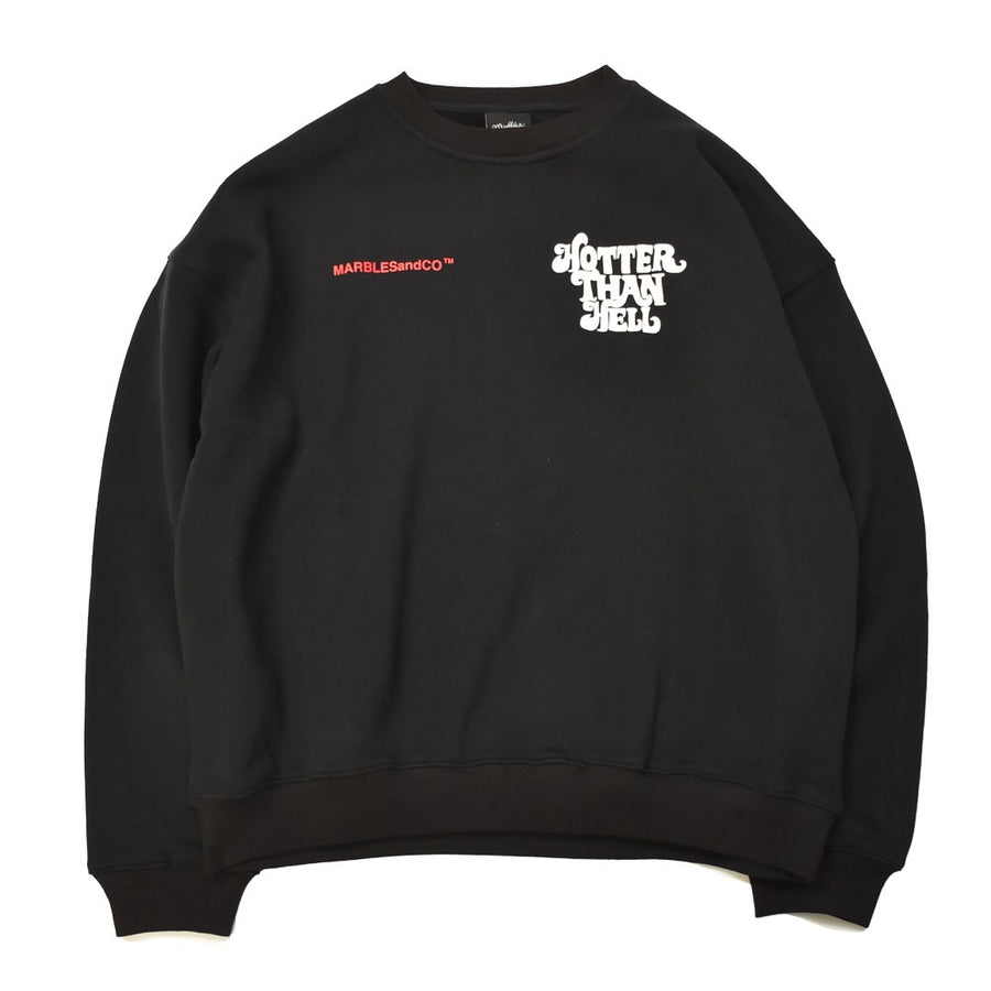 16oz Big Silhouette CREW NECK SWEAT (HOTTER THAN HELL) / MHP 