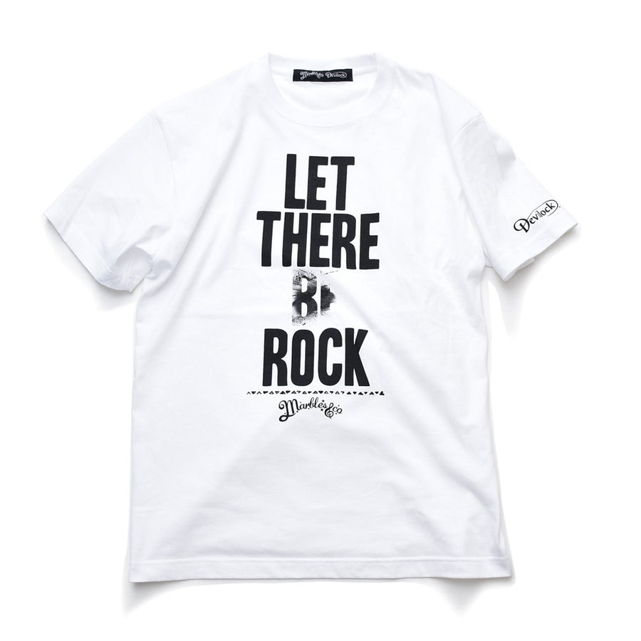 【Devilock × Marbles】LET THERE BE ROCK TEE / MCS-S20D01