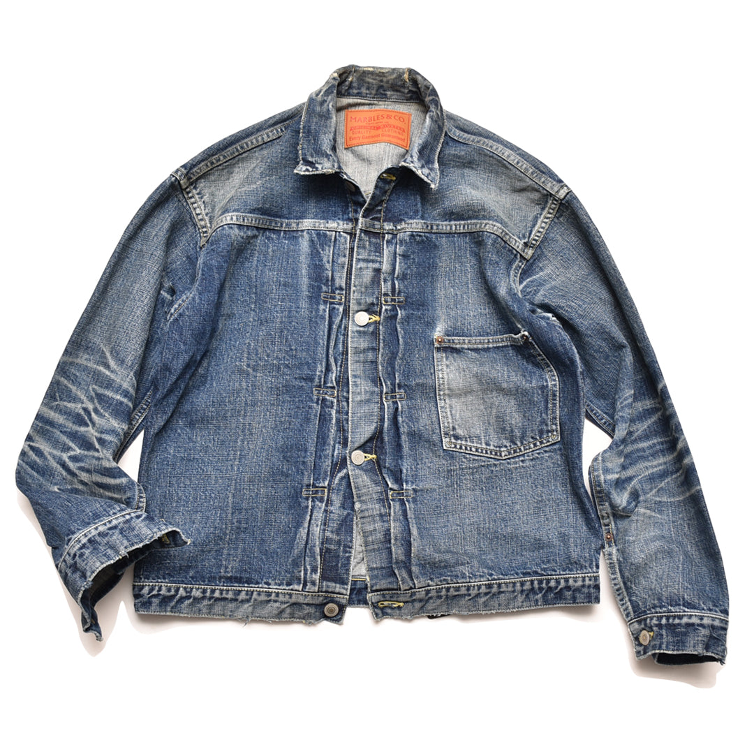 Gジャン/デニムジャケット F.Yutaka Marbles Taisen Denim Jacket F.Yutaka × Marbles “Taisen” Denim Jacket – Marbles オフィシャル